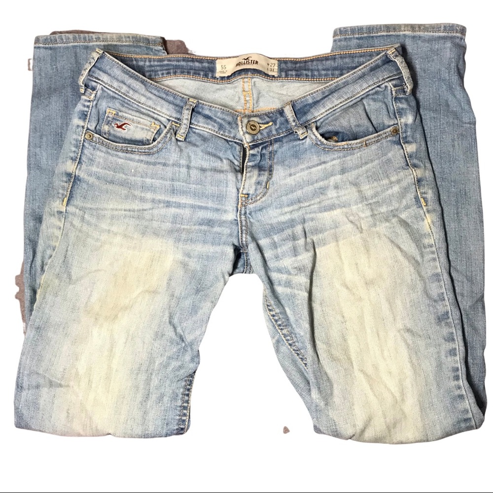 Hollister light wash jeans size 5 short